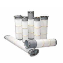 High Quality Industrial Synthetic Fiber Polyester Air Filter Cartridge for Spraying Booth Powder Coating Cement Dust collector